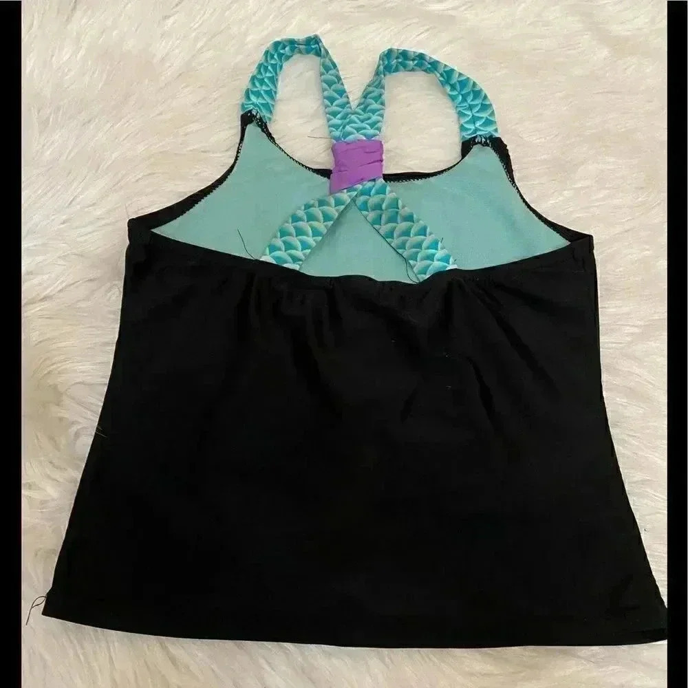 Mermaid on Duty” Tankini - Picture 2 of 3